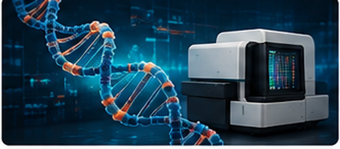 Scientific illustration for Soleil Research review of high-accuracy sequencing and detection of rare low-frequency genetic variants.