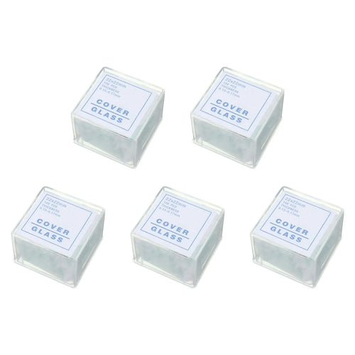 500Pcs Transparent Slides Coverslips Coverslides 22X22Mm for Microscope,500 Pcs 22 X 22Mm Microscope Cover Glass,Transparent