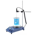 Magnetic Stirrer , 20L Lab Stirrers Hot Plate Stirrer with LED Screen, Support Stand and Stir Bars, Stir Plate 650W