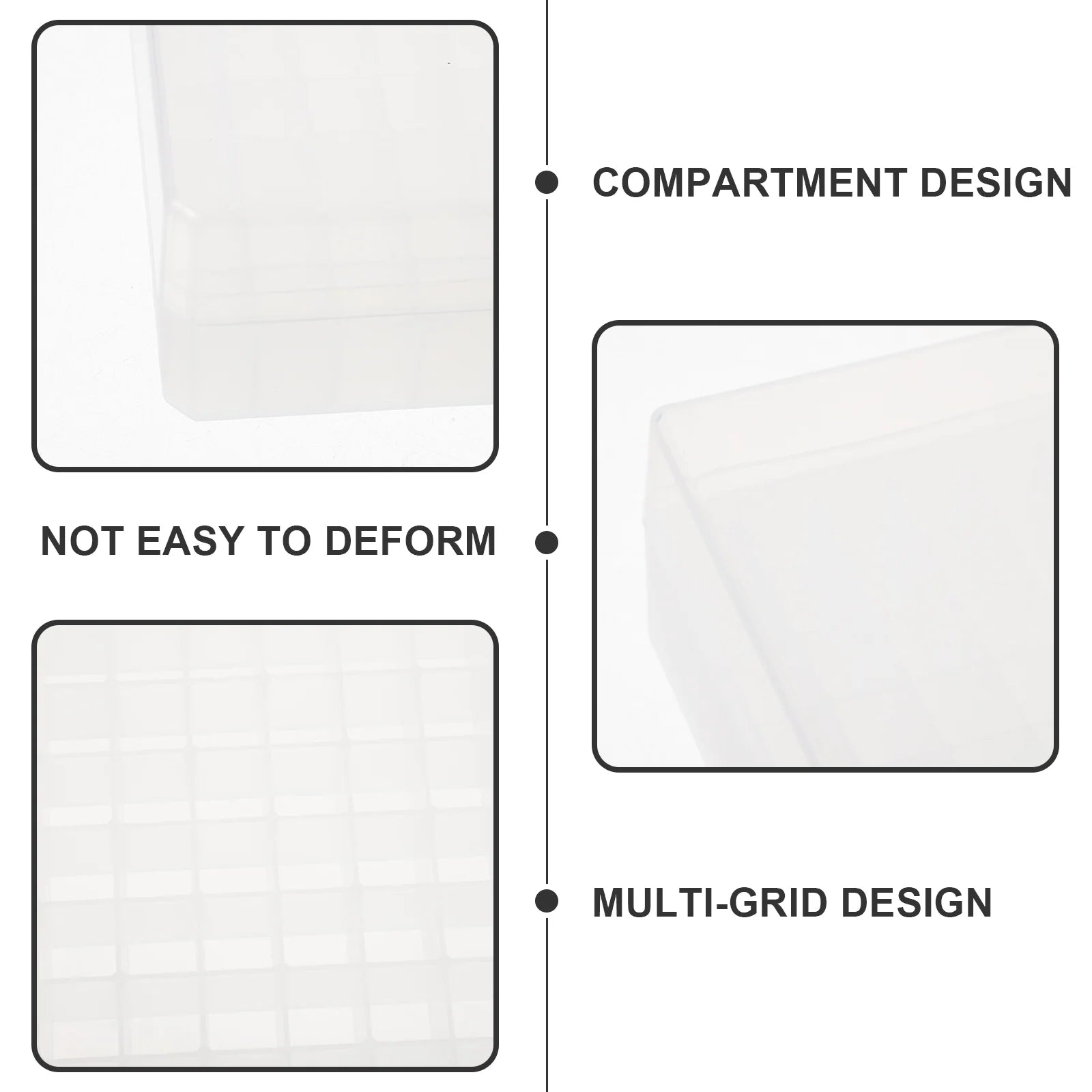 Premium White Centrifuge Tube Storage Holder - 36 Grid Lab Organizer for Freezer Use