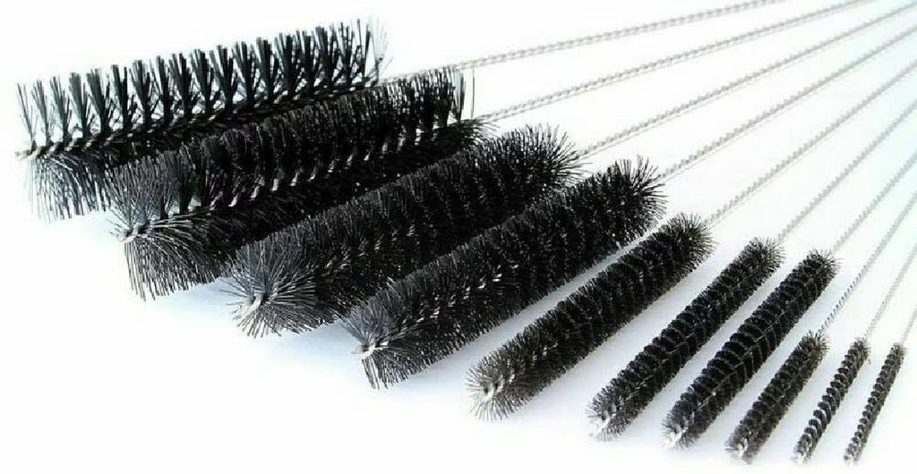 10X Lab Brush for Pipe Cleaner, Test Tube, Glassware, Bottle, Tubing Fluval