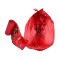 4 Rolls Red Biohazard Bags – Disposable Autoclave Bags for Medical – 31X41 Biohazard Bags (30 Gallon)