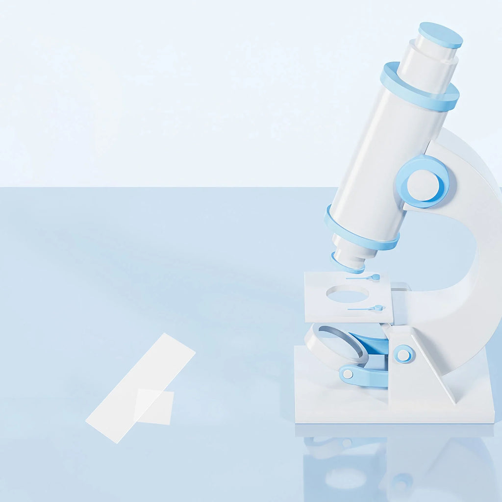 Clear Glass Microscope Slides and Cover Set for Lab, Biology, Science, and Educational Use