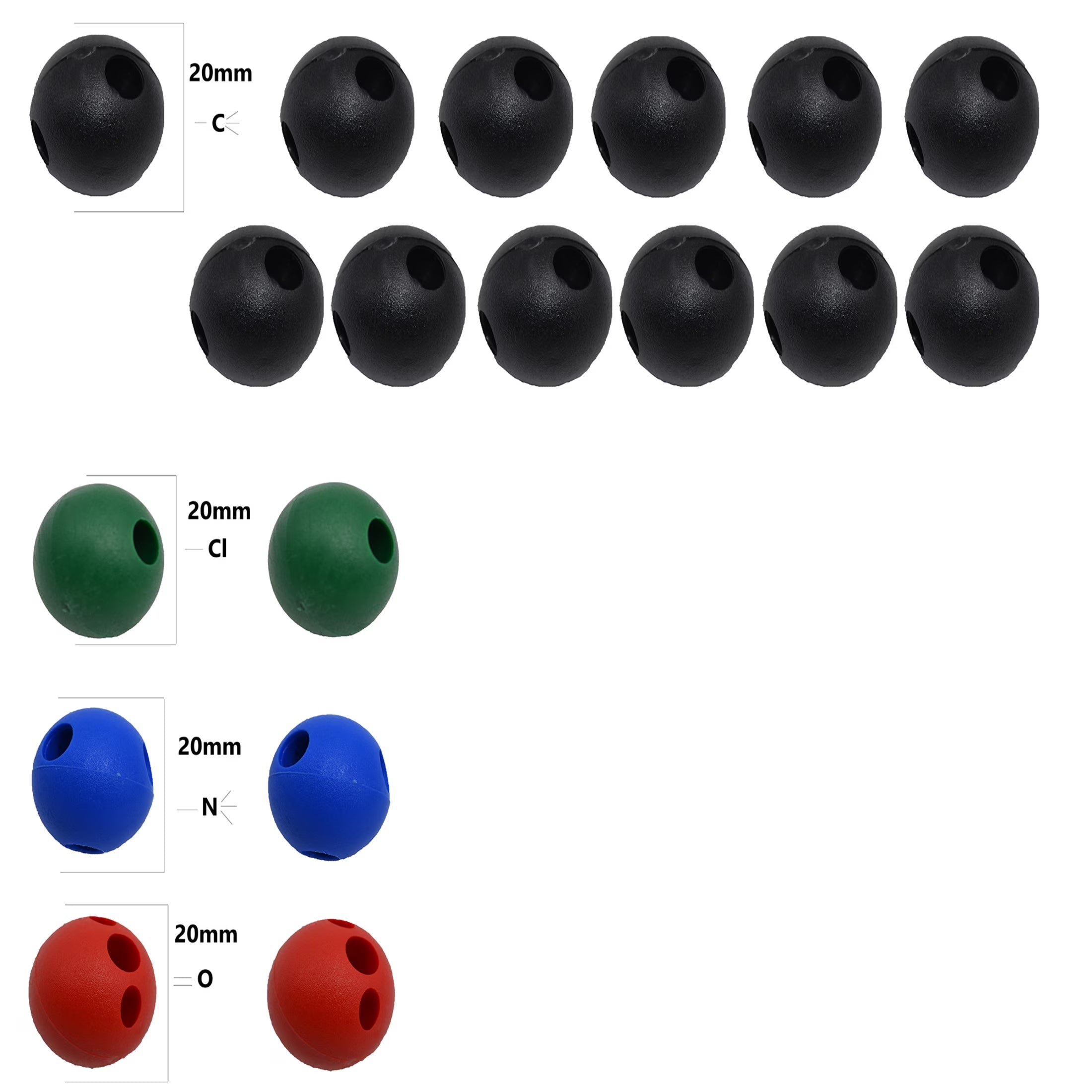 59 Atoms Molecular Model Set -