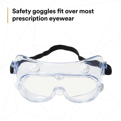 334 Splash Safety Goggles 40660-00000-10, Clear Lens,