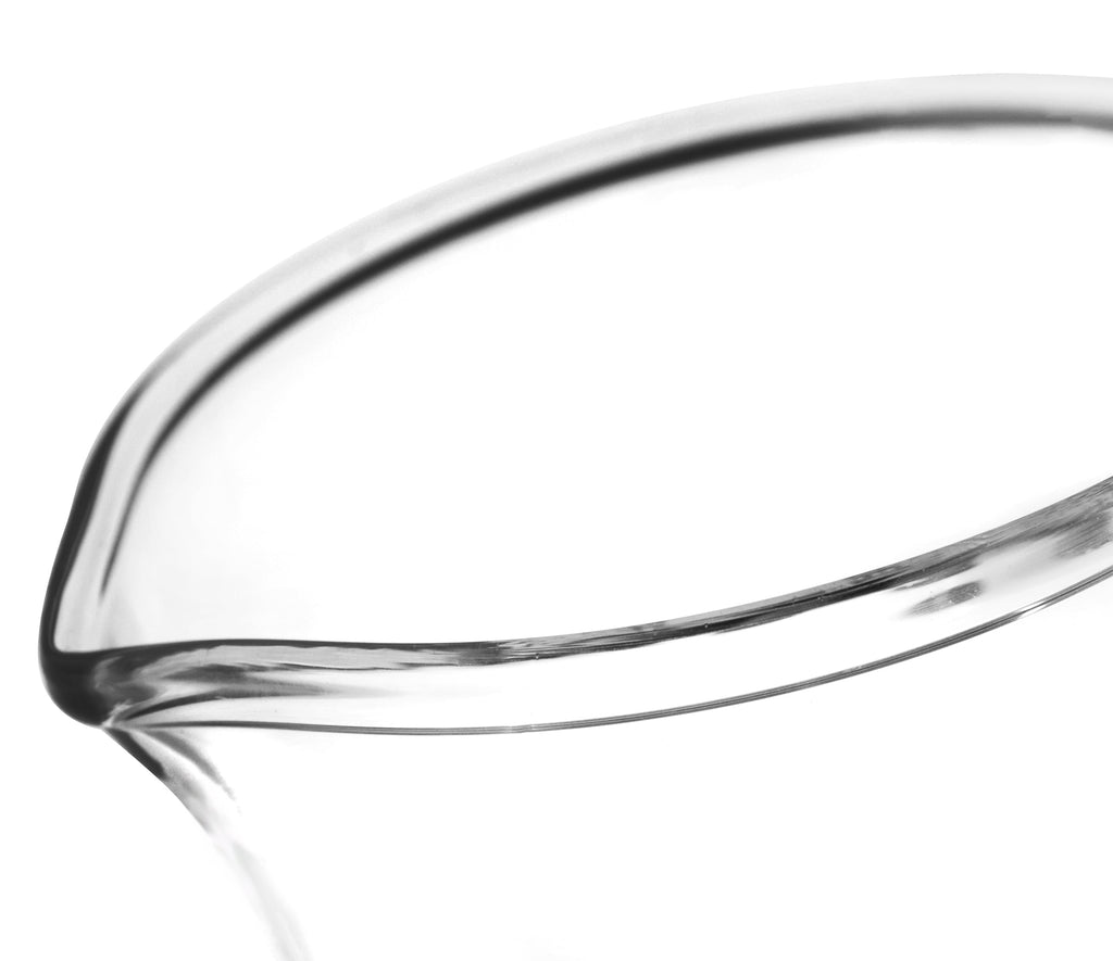 Heavy Duty Beaker, 1000Ml - 5Mm Thick, Uniform Walls - Superior Durability & Chemical Resistance - White Graduations - Borosilicate 3.3 Glass -
