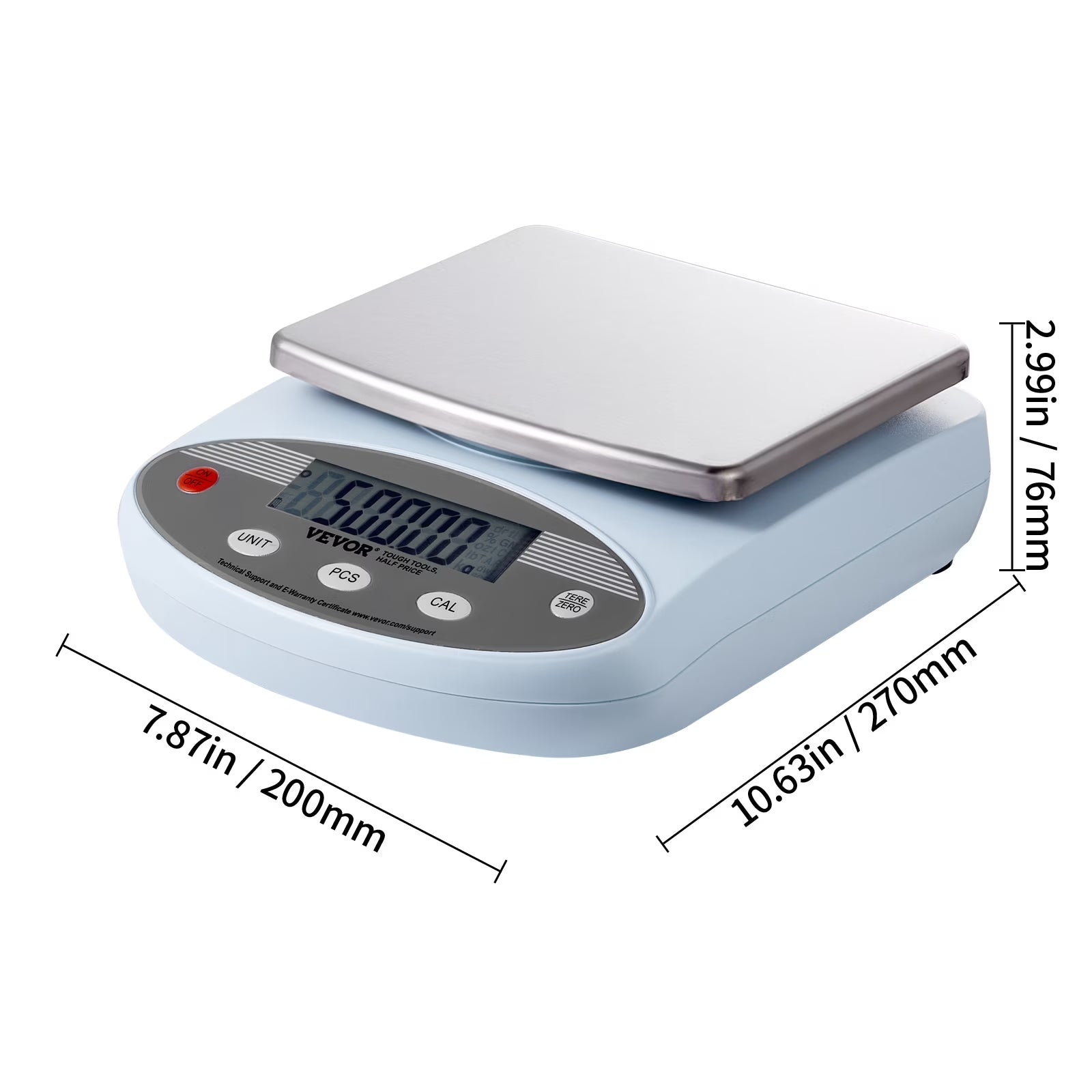 Analytical Balance, 3000G X 0.01G Accuracy High Precision Lab Scale, 13 Units Conversion Electronic Scientific Laboratory Scale, LCD Display Digital Jewelry Weighing Scale for Lab, Jewelry