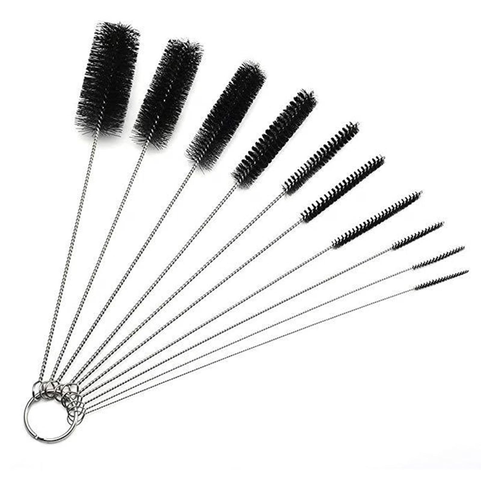 10X Lab Brush for Pipe Cleaner, Test Tube, Glassware, Bottle, Tubing Fluval