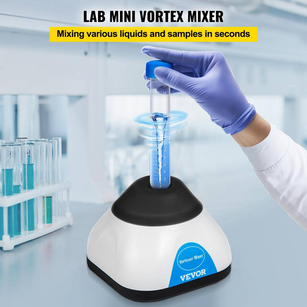 Vortex Mixer, 3000 RPM Mini Vortex Mixer Shaker, Touch Function Scientific Lab Vortex Shaker, up to 50 ML