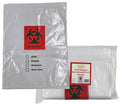 Biohazard Specimen Bag | 12"X15" Zip Top | with Pouch for Paperwork | 100 Ct