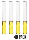 EISCO 5Ml Test Tubes - Pack of 48 - Borosilicate 3.3 Glass - 1Mm Thick Walls, Beaded Rim - Superior Heat & Chemical Durability - 3" Tall, 0.5" Diameter