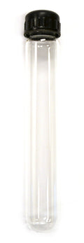 Premium Borosilicate Test Tubes with Rubber Screw Caps - 50 mL Culture Tubes (Pack of 12)