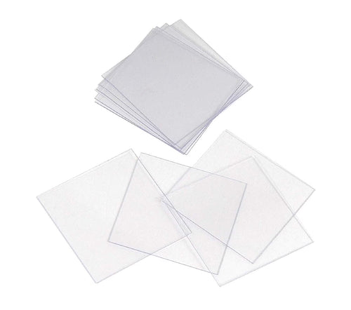 - Square Glass Microscope Cover Slips, 22Mm X 22Mm Cover Slides - Pack of 100 - CS-S22-100