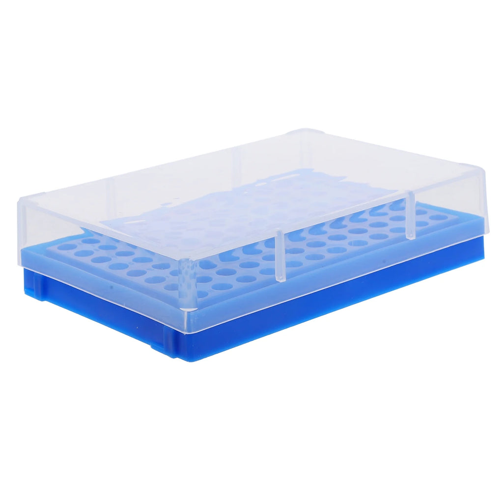 5Pcs Microcentrifuge Tube Rack 96-Well 0.2Ml Test Tube Holder Waterproof Tube Filling Trays Polypropylene Lab Tube Organizer for Laboratory and Chemistry Use