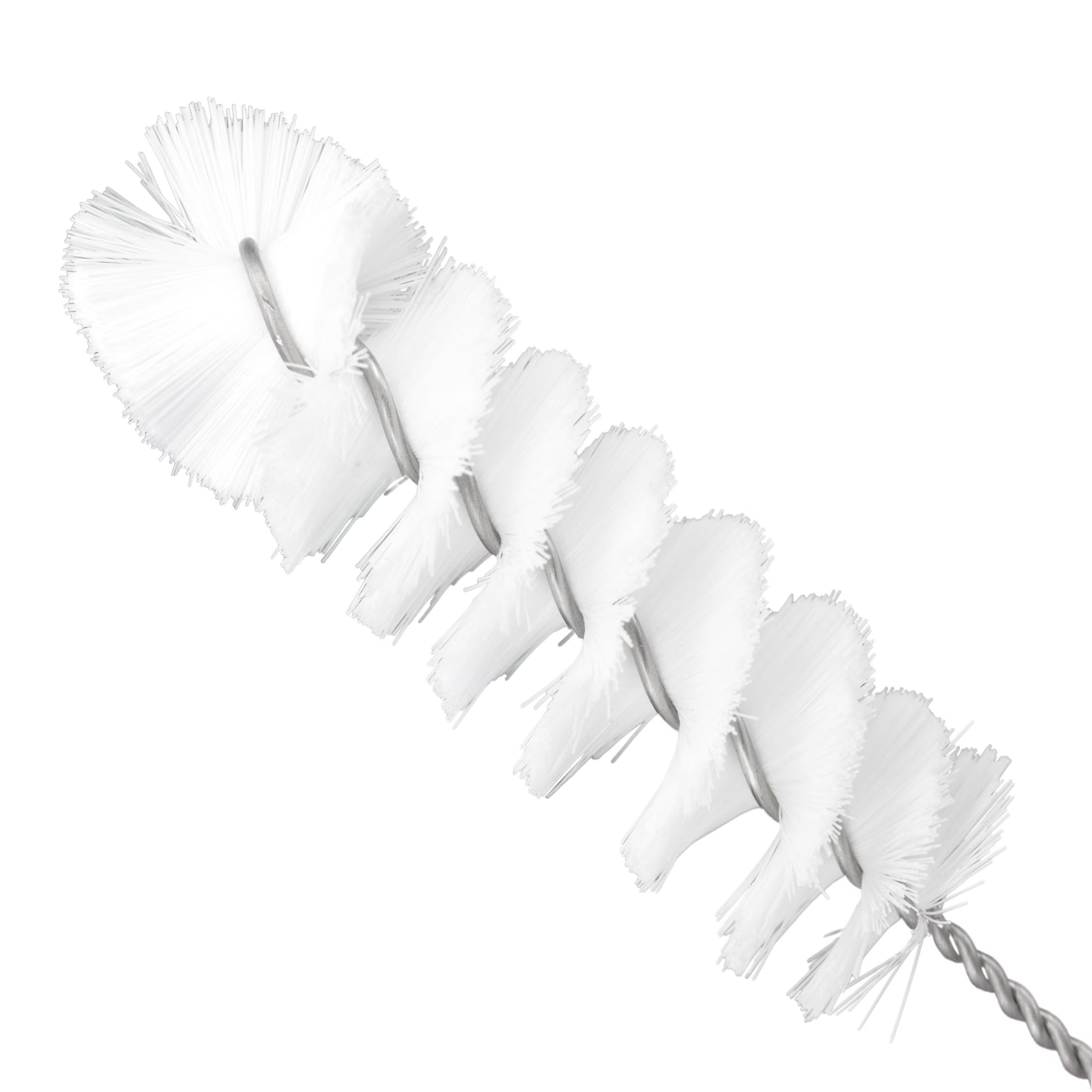 Ultimate 12-Pack Nylon Cleaning Brushes with Flexible Stainless Steel Handles - Perfect for Bottles, Straws, and Narrow Glassware!
