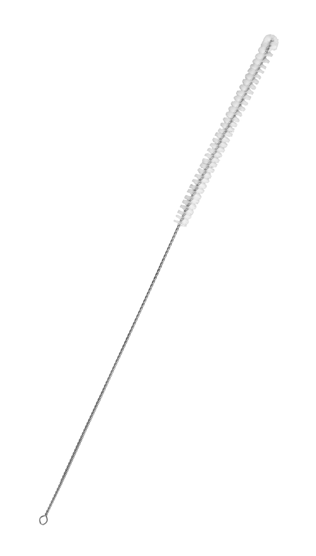 5PK Nylon Burette Cleaning Brushes, 23" - Twisted Stainless Steel Wire Handle - Ideal for 25Ml Burettes, Labware, Glassware, Tubes, Vents, Narrow Spaces -