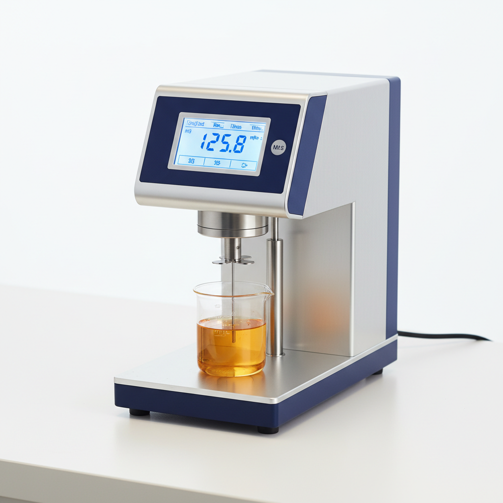 Digital Rotary Viscometer LCD