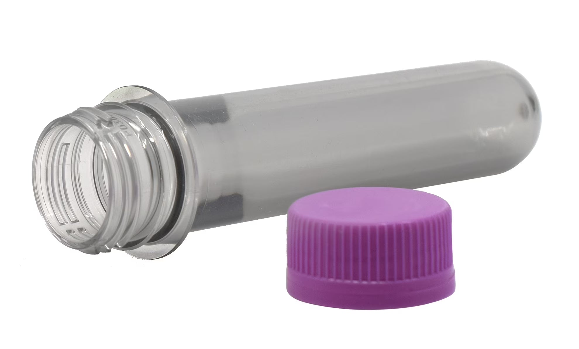 25PK Baby Soda Bottles with Caps, 25Ml - PET Plastic Test Tubes -