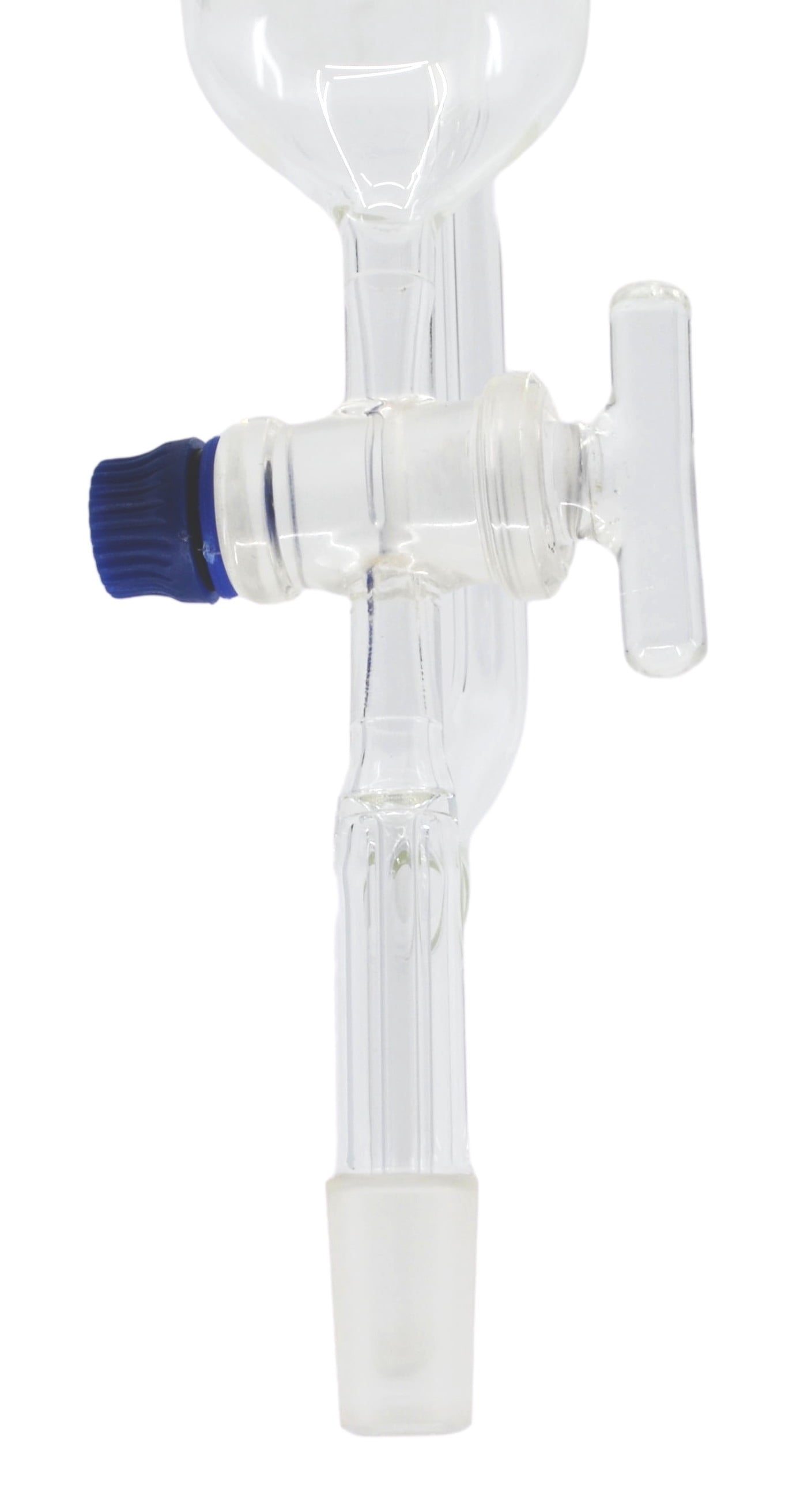 Dropping Funnel, 100Ml - Pressure Equalizing - Borosilicate Glass with 14/23 Plastic Stopper & PTFE Key Stopcock -