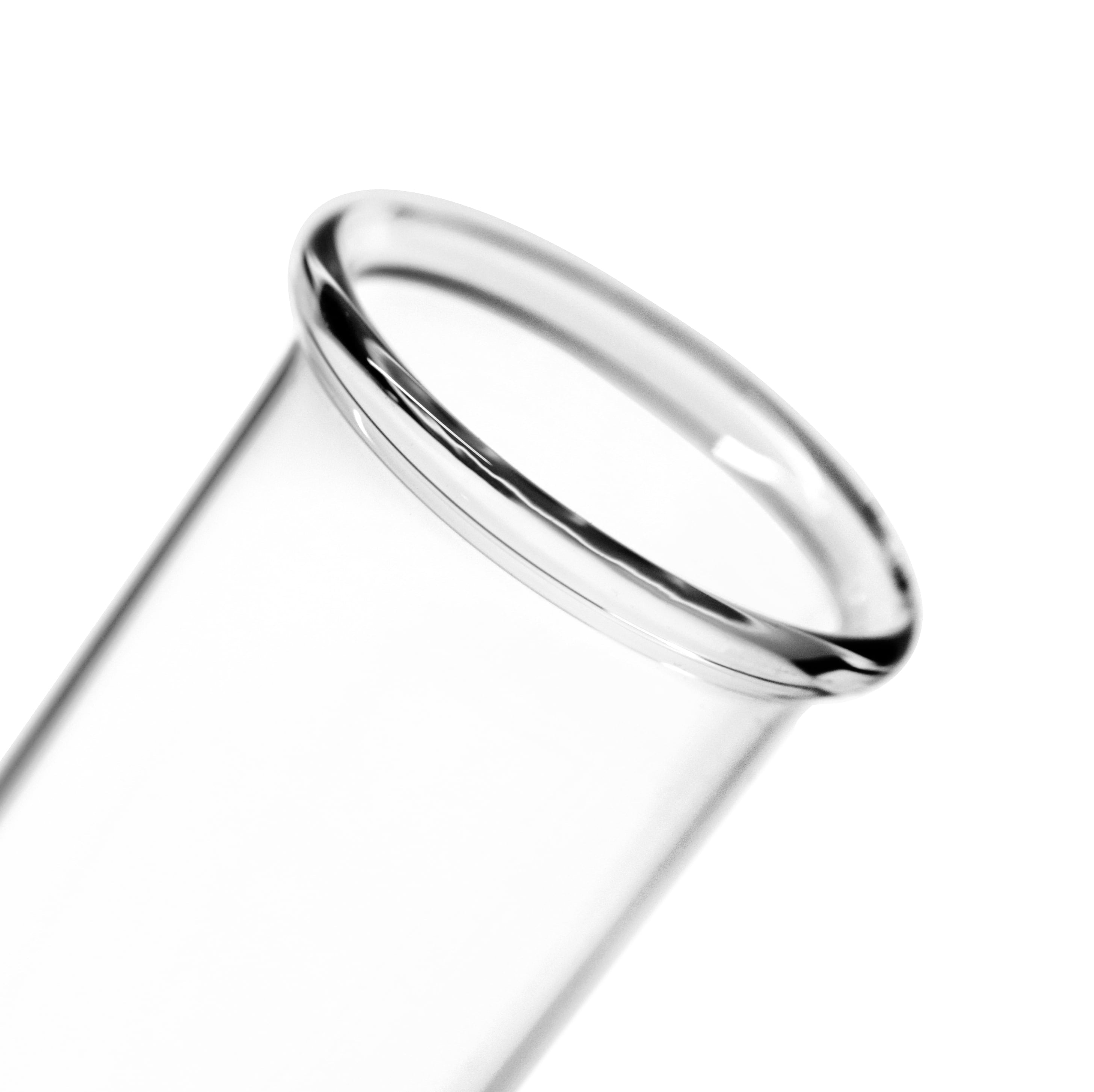 EISCO 5Ml Test Tubes - Pack of 48 - Borosilicate 3.3 Glass - 1Mm Thick Walls, Beaded Rim - Superior Heat & Chemical Durability - 3" Tall, 0.5" Diameter