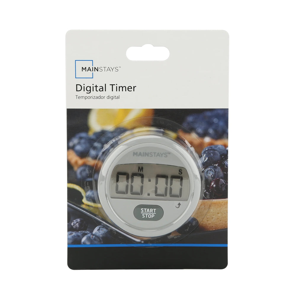 Digital Kitchen Timer, Magnetic Countdown Count up Timer with Large LCD Display